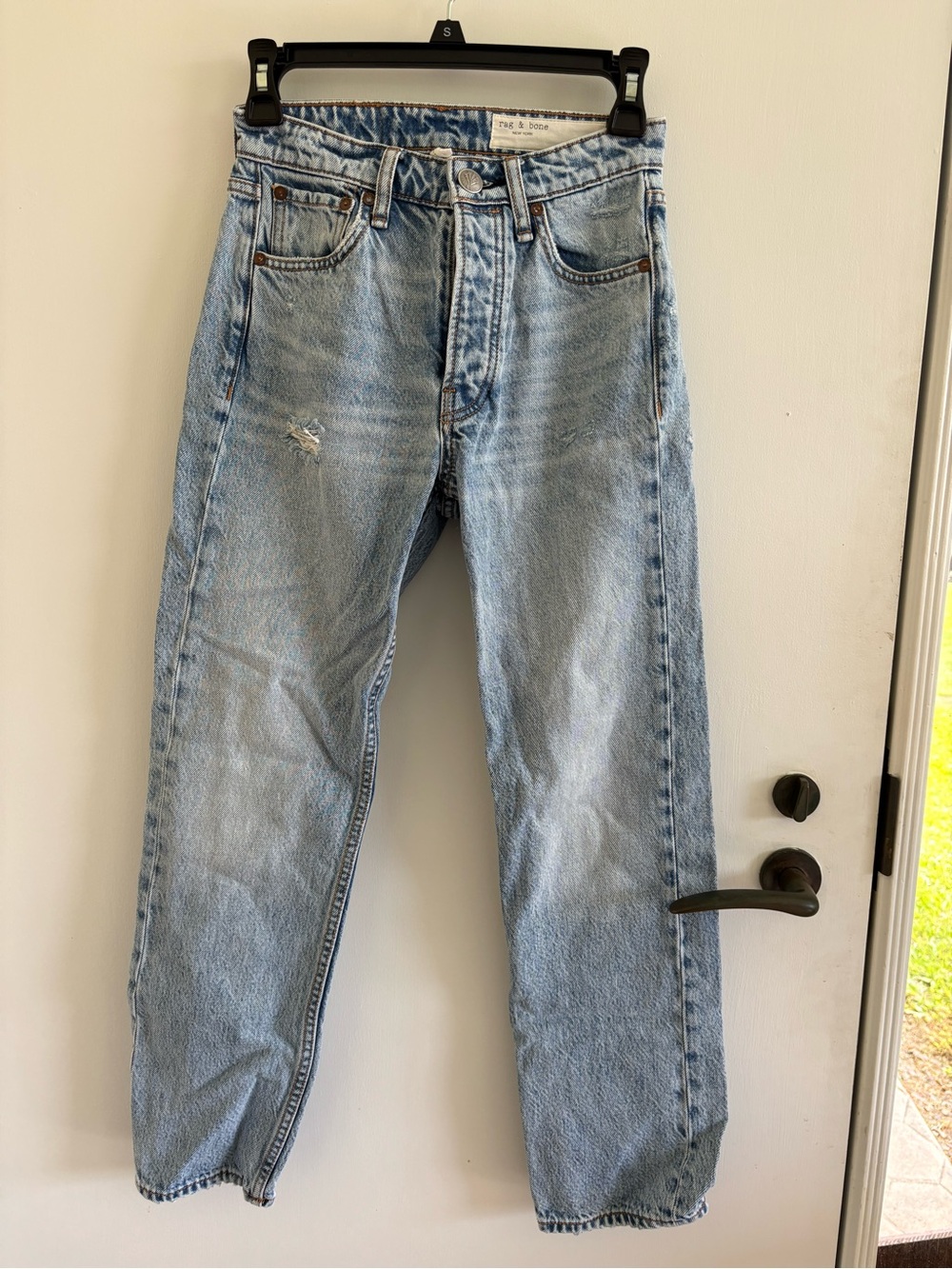 Rag & bone maya High-Rise ankle slim jeans